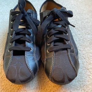 **Black COACH sneakers ** Amazing condition!
